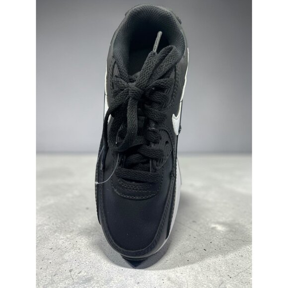 Nike Air Max 90 Black/White Sneakers Youth Cross-Training Athletic Shoes - Picture 10 of 13